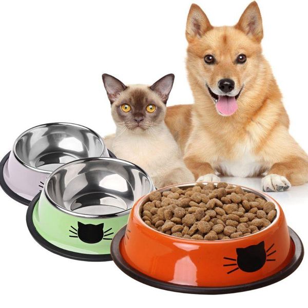 thick non-slip cat dog bowl foods utensils single stainless steel pet bowls & feeders
thick non-slip cat dog bowl foods utensils single stainless steel pet bowls & feeders