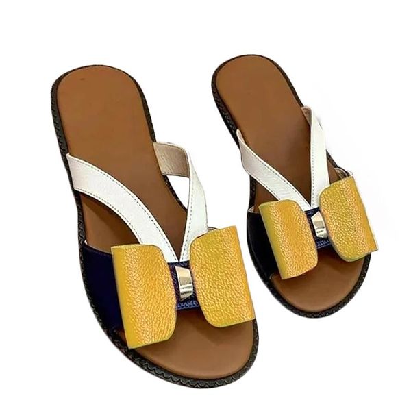 bow slippers for women comfortable open toe slide with cute sandals beach flat outdoor zapatos femenino, Black
bow slippers for women comfortable open toe slide with cute sandals beach flat outdoor zapatos femenino, Black