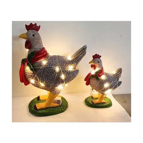 garden decorations light-up chicken creativity christmas holiday decoration animal yard art spring ornament night light
garden decorations light-up chicken creativity christmas holiday decoration animal yard art spring ornament night light