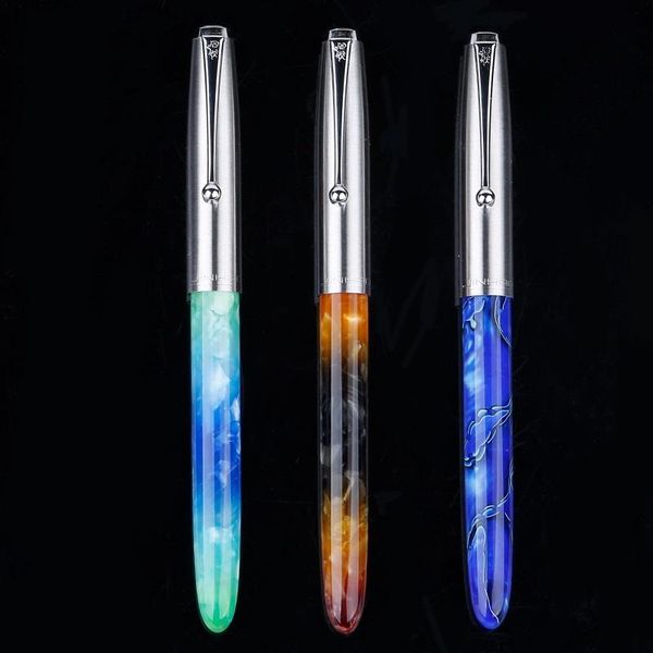 fountain pens 5 pcs/lot amber acrylic body pen 0.38mm fine nib finance writing jinhao office school supplies caneta tinteiro a6462
fountain pens 5 pcs/lot amber acrylic body pen 0.38mm fine nib finance writing jinhao office school supplies caneta tinteiro a6462