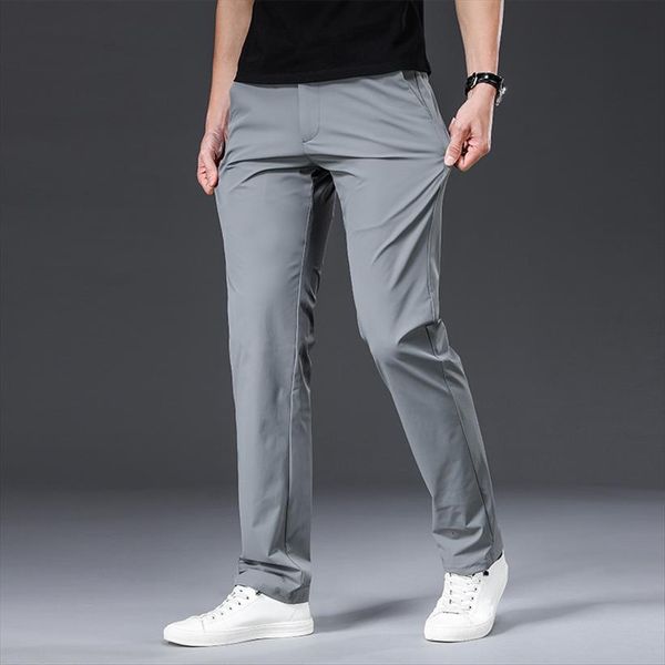 classic trousers women pant spring summer midweight solid color straight male full length casual pants, Black
classic trousers women pant spring summer midweight solid color straight male full length casual pants, Black