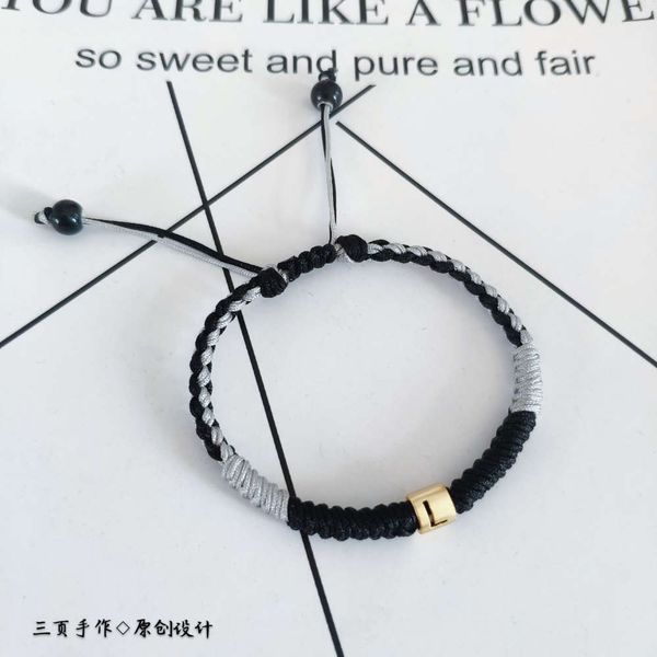 bracelet a wisp of green silk hair braided for lovers to send boyfriends diy hand-made transfer bead hand rope, Golden;silver
bracelet a wisp of green silk hair braided for lovers to send boyfriends diy hand-made transfer bead hand rope, Golden;silver