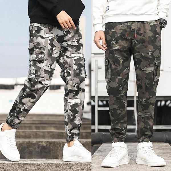 men trousers casual wear-resistant camouflage ankle-tied cotton ninth pants mens joggers autumn pencil harem men's, Black
men trousers casual wear-resistant camouflage ankle-tied cotton ninth pants mens joggers autumn pencil harem men's, Black