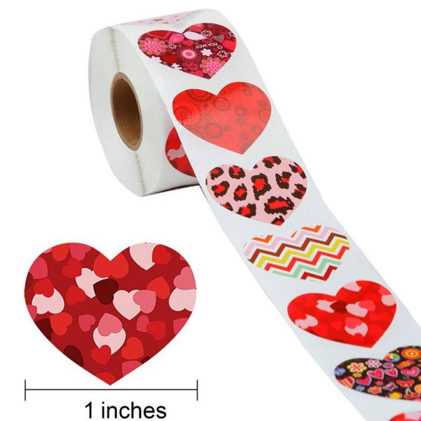 gift wrap 500pcs/roll heart shape stickers valentine's day birthday party self-adhesive label seal scrapbooki labels cute box tag
gift wrap 500pcs/roll heart shape stickers valentine's day birthday party self-adhesive label seal scrapbooki labels cute box tag