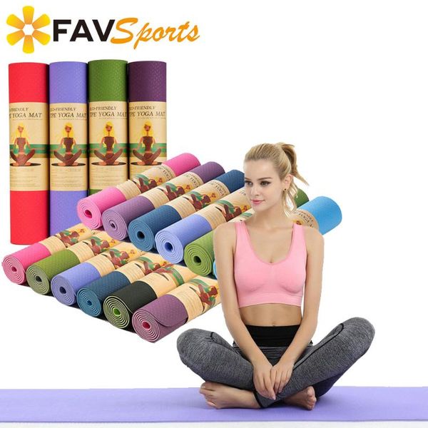 yoga mats 6mm thick tpe foam mat sports pilates non-slip exercises fitness knee pad body-shaping with strap
yoga mats 6mm thick tpe foam mat sports pilates non-slip exercises fitness knee pad body-shaping with strap