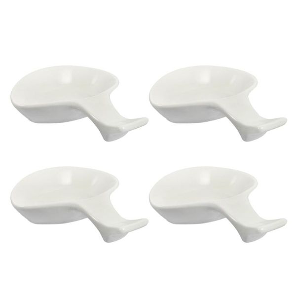 chopsticks 4pcs ceramic two-in-one saucer bowls rests kitchen gadget (white)
chopsticks 4pcs ceramic two-in-one saucer bowls rests kitchen gadget (white)