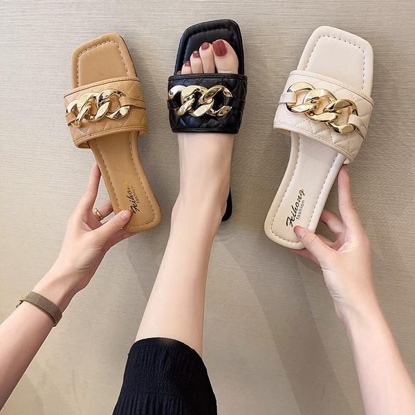 slippers women summer female shoes low slides rivet fashion 2021 soft beach luxury flat rome casual pu rubber basic leisure, Black
slippers women summer female shoes low slides rivet fashion 2021 soft beach luxury flat rome casual pu rubber basic leisure, Black