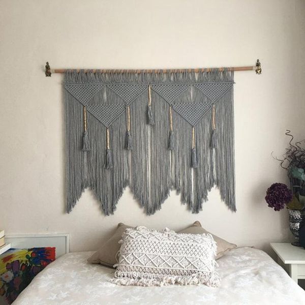 tapestries promotion macrame wall hanging handwoven bohemian cotton rope boho tapestry home decor gray
tapestries promotion macrame wall hanging handwoven bohemian cotton rope boho tapestry home decor gray