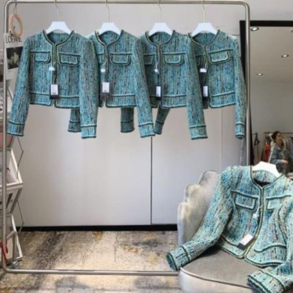 women's jackets small fragrant blue woven striped wool temperament long-sleeved outwear women french ladies high-waist short jacket, Black;brown
women's jackets small fragrant blue woven striped wool temperament long-sleeved outwear women french ladies high-waist short jacket, Black;brown