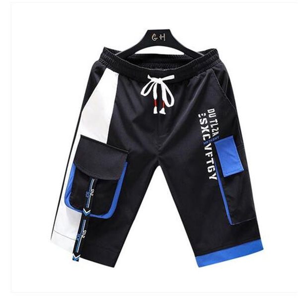 five-point pants summer loose casual men's straight-leg sweatpants big pocket shorts workwear trousers, White;black
five-point pants summer loose casual men's straight-leg sweatpants big pocket shorts workwear trousers, White;black