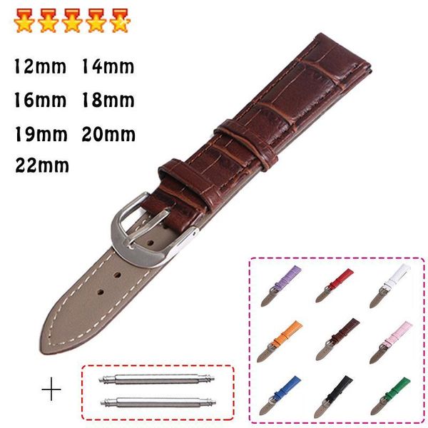 watch bands genuine leather straps 12mm 18mm 20mm 14mm 16mm 19mm 22mm accessories for women men wristband belt, Black;brown
watch bands genuine leather straps 12mm 18mm 20mm 14mm 16mm 19mm 22mm accessories for women men wristband belt, Black;brown