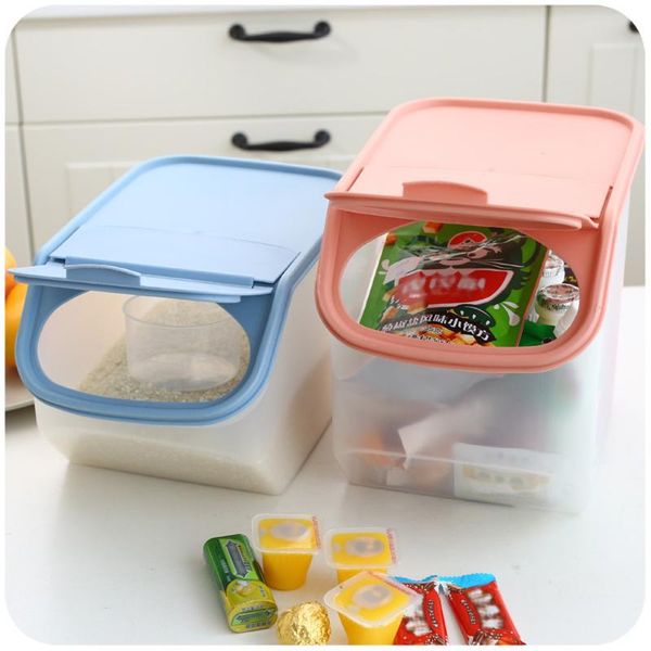 storage bottles & jars multipurpose 5l plastic food bin rice fruit vegetables cornmeal container holder with lid measurement cup
storage bottles & jars multipurpose 5l plastic food bin rice fruit vegetables cornmeal container holder with lid measurement cup