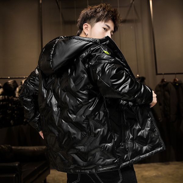 2020 men's winter coat white duck down jacket slim thickened Korean fashion, Black
2020 men's winter coat white duck down jacket slim thickened Korean fashion, Black