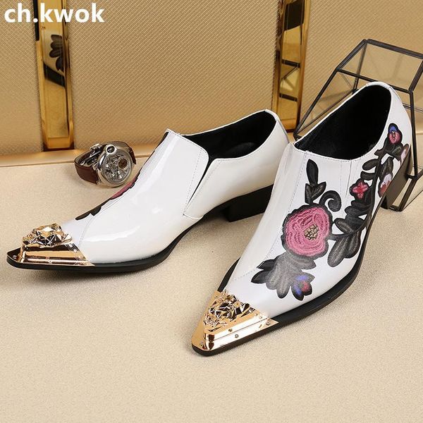 dress shoes ch.kwok european mens embriodery oxfords italian leather wedding white black male sneakers
dress shoes ch.kwok european mens embriodery oxfords italian leather wedding white black male sneakers