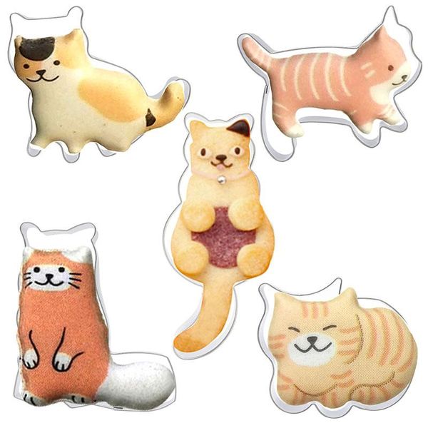 baking moulds 20sets cat shaped cookie cutter stainless steel biscuit mold diy pastry decorating tool
baking moulds 20sets cat shaped cookie cutter stainless steel biscuit mold diy pastry decorating tool