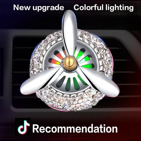 car air freshener for outlet adjustable led lights creative diamond conditioner clip decoration
car air freshener for outlet adjustable led lights creative diamond conditioner clip decoration