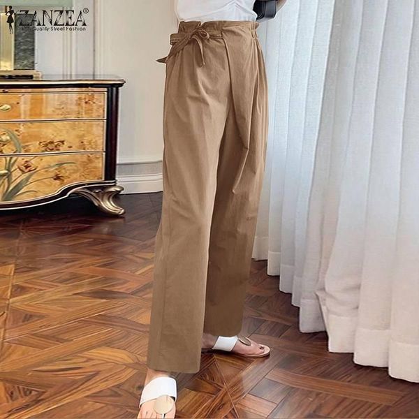 women's pants & capris zanzea female work palazzo oversize women casual solid belted pant pleated street pantalon vintage autumn elasti, Black;white
women's pants & capris zanzea female work palazzo oversize women casual solid belted pant pleated street pantalon vintage autumn elasti, Black;white