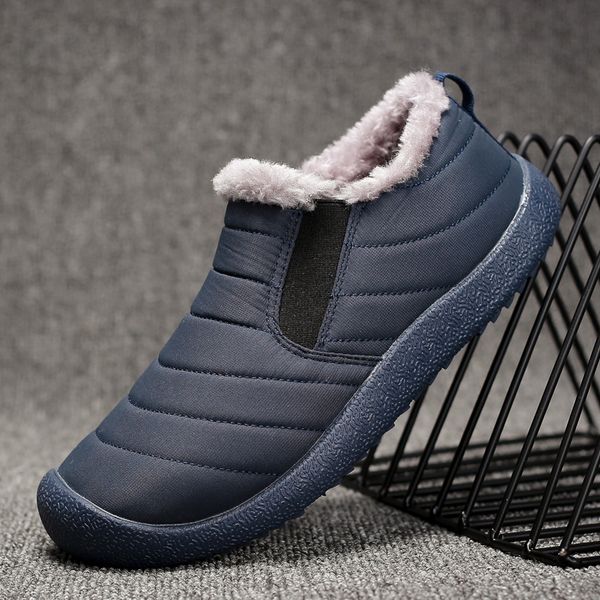 man winter new fashion waterproof cotton cloth casual shoes male keep warm plush loafer moccasins slip-on comfy leisure sneakers, Black
man winter new fashion waterproof cotton cloth casual shoes male keep warm plush loafer moccasins slip-on comfy leisure sneakers, Black