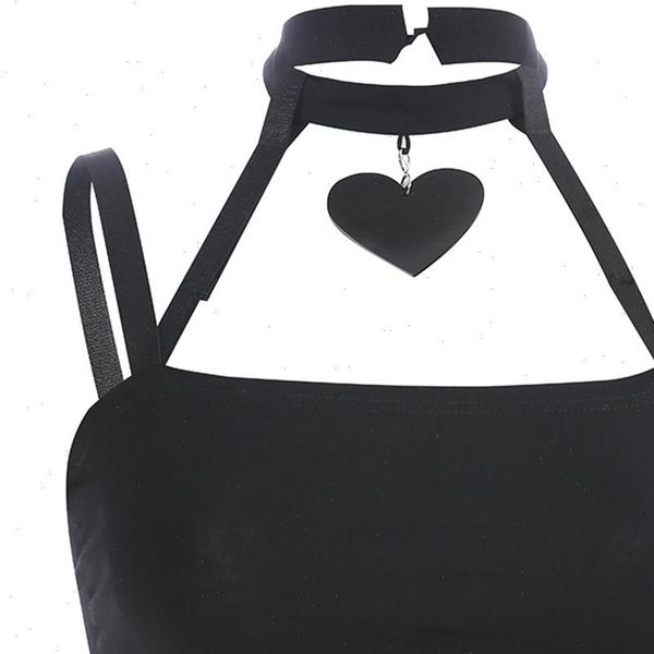 womens women tanks crop sleeveless punk bandage t shirt black wrap tank bustier with belt for ladies, White
womens women tanks crop sleeveless punk bandage t shirt black wrap tank bustier with belt for ladies, White