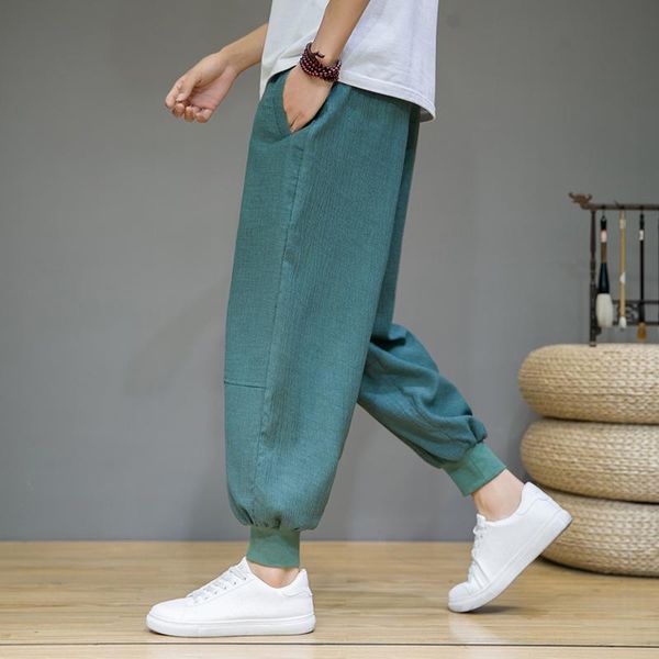 men's pants 2021 summer ice silk thin cotton and linen loose bloomers wild chinese wind beam casual sweatpants men mens clothing, Black
men's pants 2021 summer ice silk thin cotton and linen loose bloomers wild chinese wind beam casual sweatpants men mens clothing, Black