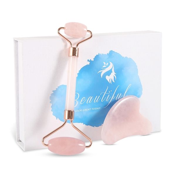 slimming face massager lifting tool rose quartz jade roller natural massage stone skin beauty care with box 211118
slimming face massager lifting tool rose quartz jade roller natural massage stone skin beauty care with box 211118
