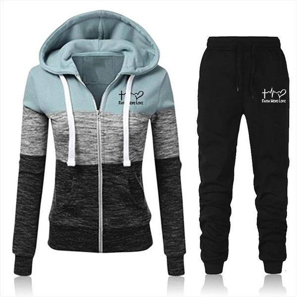 tracksuit jacket set autumn womenpant sweatshirts long sleeve zipper patchwork hoodie pants female outfits spring womens clothing, White
tracksuit jacket set autumn womenpant sweatshirts long sleeve zipper patchwork hoodie pants female outfits spring womens clothing, White