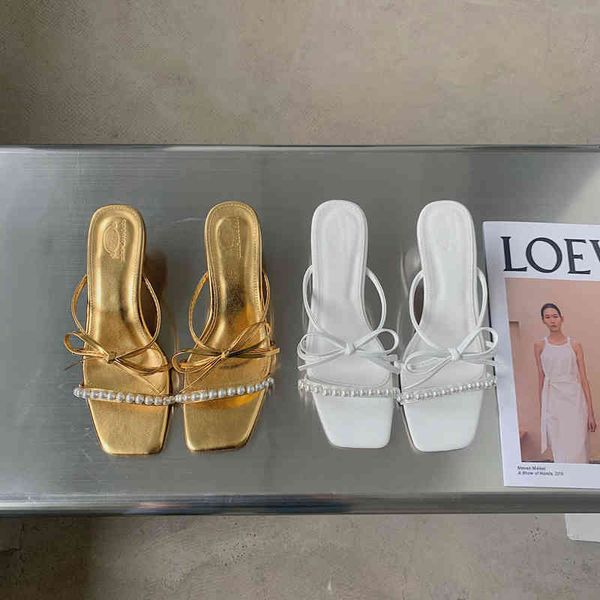 open toe women sandals slippers pearl chain thin high heels bow design shallow slip on mules shoes summer casual slides slippers 210513, Black
open toe women sandals slippers pearl chain thin high heels bow design shallow slip on mules shoes summer casual slides slippers 210513, Black