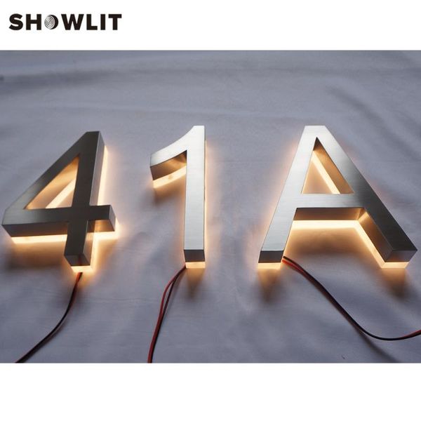 outward three house number stainless steel led halo lit home letters custom made available other door hardware
outward three house number stainless steel led halo lit home letters custom made available other door hardware