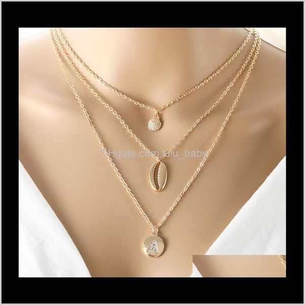 europe fashion jewelry womens shells parttern embedded drill letters a multilayer lady layers chain s143 hyfzr necklaces r4ll5, Silver
europe fashion jewelry womens shells parttern embedded drill letters a multilayer lady layers chain s143 hyfzr necklaces r4ll5, Silver