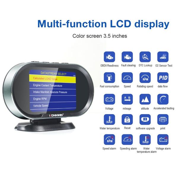 code readers & scan tools konnwei kw206 obd2 car on-board auto digital display fault diagnostic tool fuel consumption water temperature gaug
code readers & scan tools konnwei kw206 obd2 car on-board auto digital display fault diagnostic tool fuel consumption water temperature gaug
