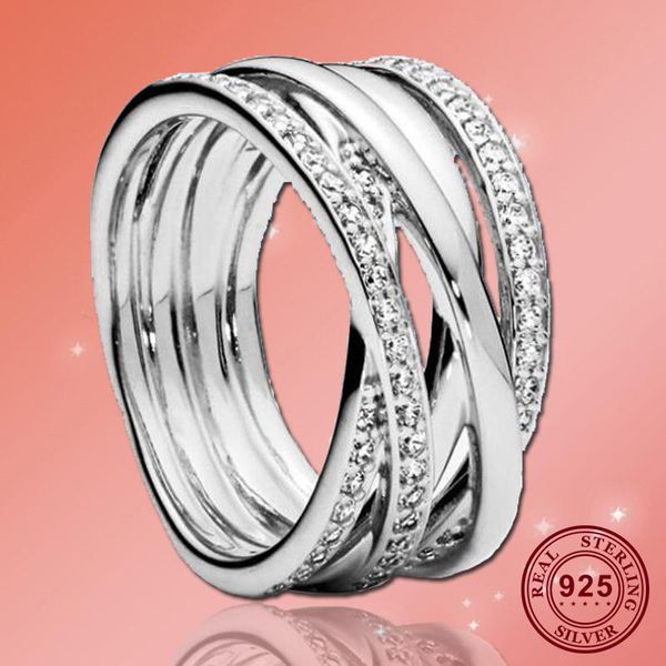 cluster rings original 925 sterling silver pan ring creative hollow interwoven for women wedding party gift fashion jewelry, Golden;silver
cluster rings original 925 sterling silver pan ring creative hollow interwoven for women wedding party gift fashion jewelry, Golden;silver