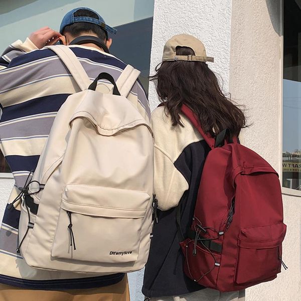 backpack trendy women travel nylon school for teenage girls boys college book laprucksack 2 size
backpack trendy women travel nylon school for teenage girls boys college book laprucksack 2 size
