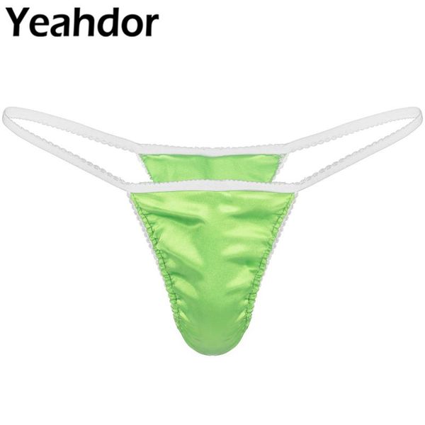 mens sissy smooth silky satin lingerie thong low rise high cut front bulge pouch t-back g-string briefs underwearnightwear men's g-stri, Black;brown
mens sissy smooth silky satin lingerie thong low rise high cut front bulge pouch t-back g-string briefs underwearnightwear men's g-stri, Black;brown