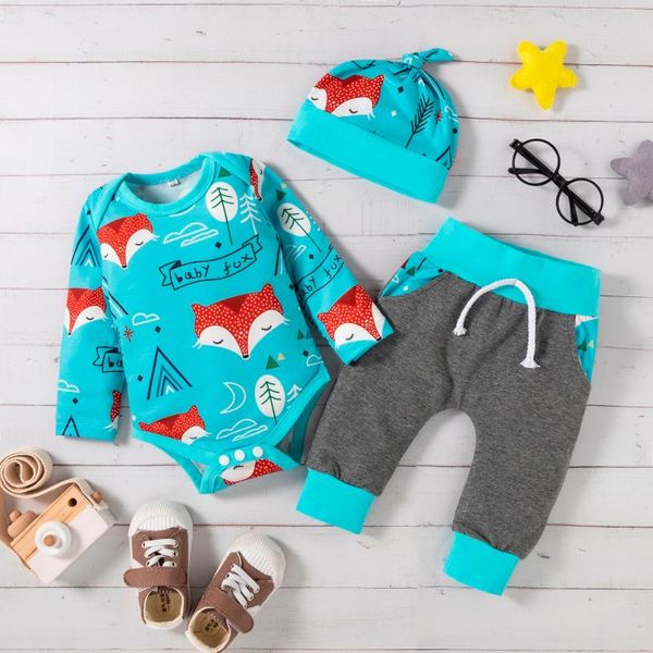 clothing sets toddler baby boy girls cartoon animal pattern bodysuit romper jumpsuit pants hat long sleeve clothe infant, White
clothing sets toddler baby boy girls cartoon animal pattern bodysuit romper jumpsuit pants hat long sleeve clothe infant, White