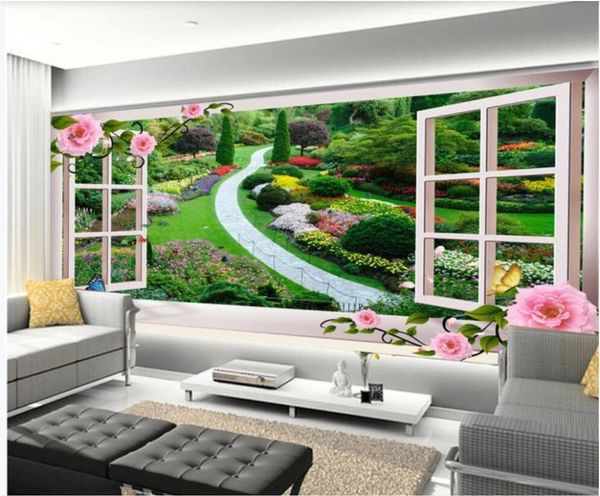 wallpapers custom mural 3d wall paper green landscape of high-end residential area outside the window po wallpaper in living room
wallpapers custom mural 3d wall paper green landscape of high-end residential area outside the window po wallpaper in living room
