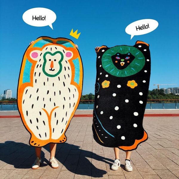 creative nordic cute carpets cartoon cat pattern children's room carpet thicken non-slip living door mat home decoration
creative nordic cute carpets cartoon cat pattern children's room carpet thicken non-slip living door mat home decoration