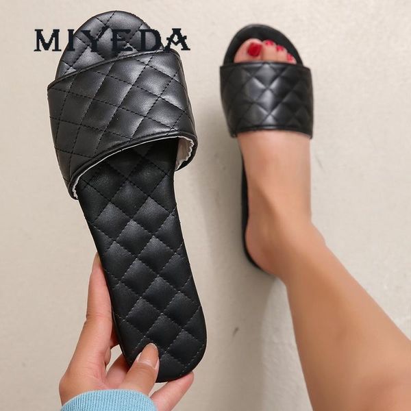 slippers miyeda comfortable summer women plus size fashion female shoes without heels flats concise beach cool slides, Black
slippers miyeda comfortable summer women plus size fashion female shoes without heels flats concise beach cool slides, Black