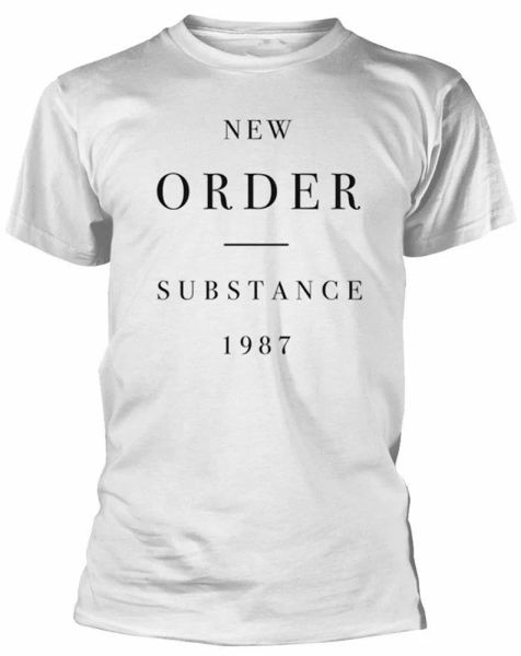 official new order t shirt substance 1987 classic mens punk rock band tee white, White;black
official new order t shirt substance 1987 classic mens punk rock band tee white, White;black