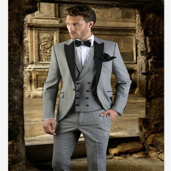 men's suits & blazers classic male smolking suit groom thin and culine evening for sier men custom wedding tuxedo fo, White;black
men's suits & blazers classic male smolking suit groom thin and culine evening for sier men custom wedding tuxedo fo, White;black
