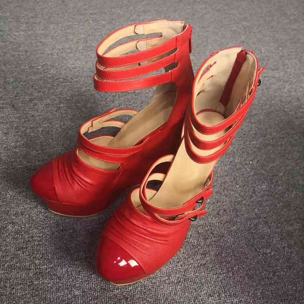 sandals olomm female platform plied sandals high heels round toe beautiful red party shoes eua plus size 5-15 ta4r, Black
sandals olomm female platform plied sandals high heels round toe beautiful red party shoes eua plus size 5-15 ta4r, Black