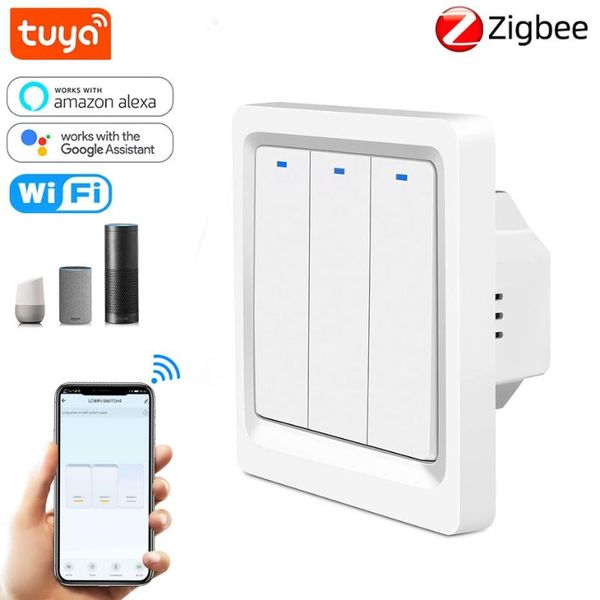smart home control zigbee switch work with alexa google assistant 2mqsetup eu 110v 220v 10a light push button controller
smart home control zigbee switch work with alexa google assistant 2mqsetup eu 110v 220v 10a light push button controller