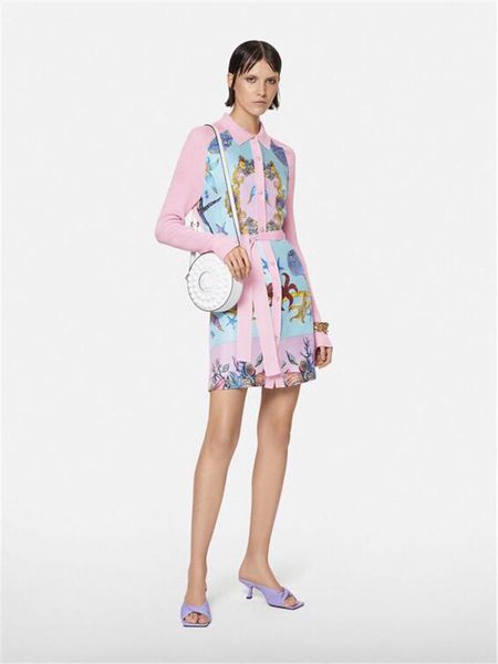 casual dresses big brand 2021 spring and autumn starfish print stitching knitted dress women's fashion lapelbuttoned belt a-line mini s, Black;gray
casual dresses big brand 2021 spring and autumn starfish print stitching knitted dress women's fashion lapelbuttoned belt a-line mini s, Black;gray