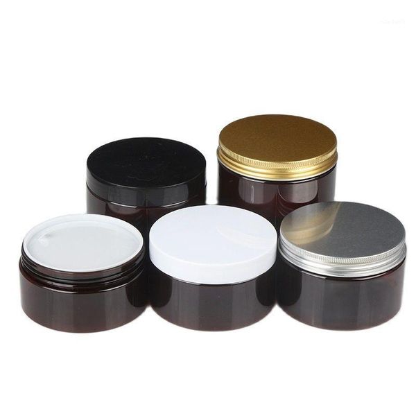 storage bottles & jars 200/300/350/400ml amber plastic cream jar cosmetic container 89mm mouth dia.92.5mm facial mask pot packing box 15pcs
storage bottles & jars 200/300/350/400ml amber plastic cream jar cosmetic container 89mm mouth dia.92.5mm facial mask pot packing box 15pcs
