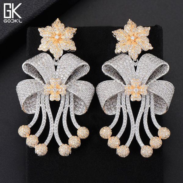 dangle & chandelier godki 72mm trendy luxury bowknot tassels nigerian long earrings for women wedding zirconia cz dubai bicolor earring, Silver
dangle & chandelier godki 72mm trendy luxury bowknot tassels nigerian long earrings for women wedding zirconia cz dubai bicolor earring, Silver