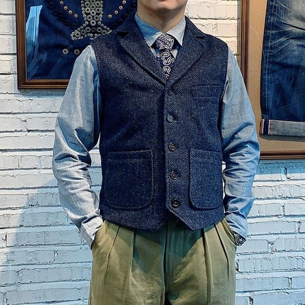men's vests t100% wool vintage stylish waistcoat 560 gsm mens casual tweed vest red mj-0004, asian size, Black;white
men's vests t100% wool vintage stylish waistcoat 560 gsm mens casual tweed vest red mj-0004, asian size, Black;white