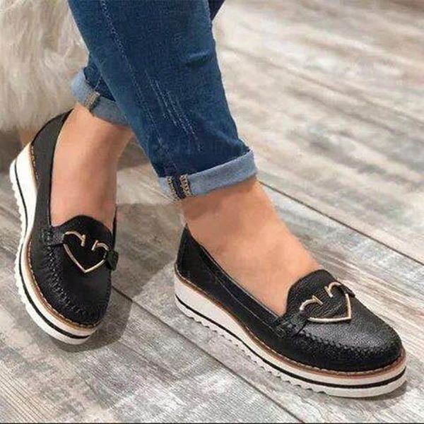 women platform woman comfortable loafers female casual shoes ladies slip-on moccasins plus size 43 dress, Black
women platform woman comfortable loafers female casual shoes ladies slip-on moccasins plus size 43 dress, Black