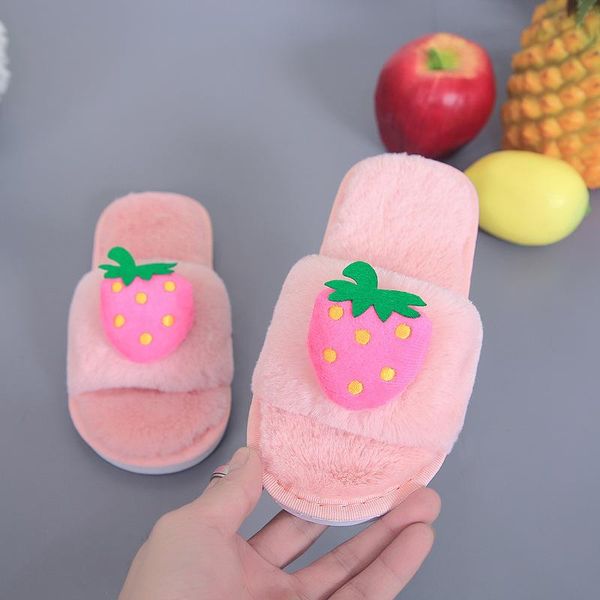 slipper winter kids slippers for baby girls cartoon strawberry fruit plush warm boys cotton shoes soft children house bedroom, Black;grey
slipper winter kids slippers for baby girls cartoon strawberry fruit plush warm boys cotton shoes soft children house bedroom, Black;grey