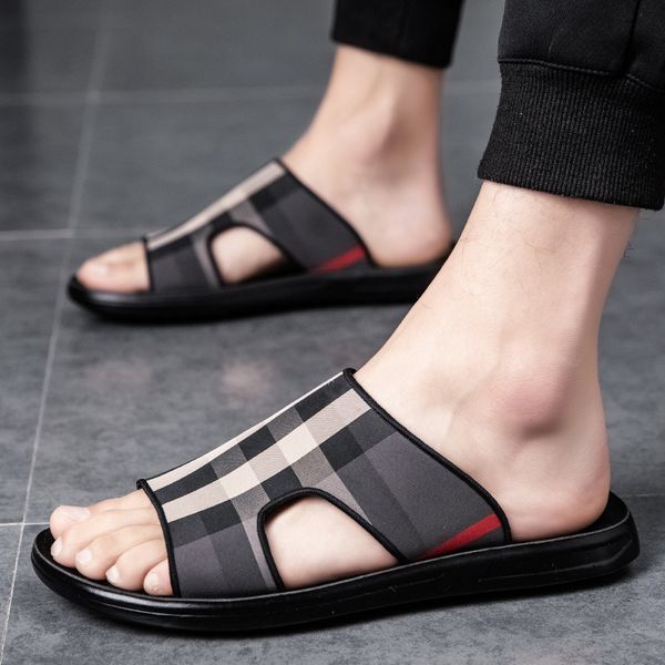 summer mens slippers outdoor fashion casual breathable beach sandals mens outdoors home comfortable non-slip flip flops, Black
summer mens slippers outdoor fashion casual breathable beach sandals mens outdoors home comfortable non-slip flip flops, Black