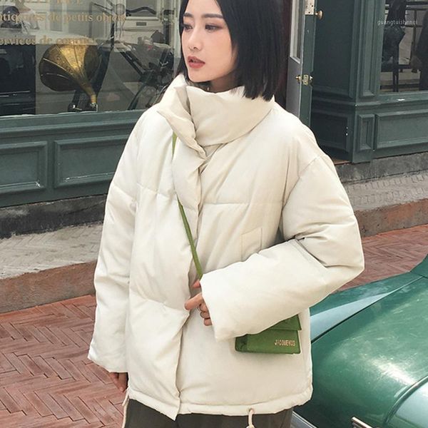 winter jacket women down coat 2021 stand collar short parka loose bread warm outwear oversized clothing korean style, Black
winter jacket women down coat 2021 stand collar short parka loose bread warm outwear oversized clothing korean style, Black