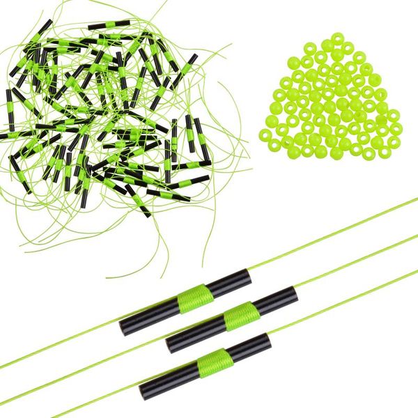 fishing accessories 200pcs bobber float s sstring knots with beads sers for line tackle tool
fishing accessories 200pcs bobber float s sstring knots with beads sers for line tackle tool